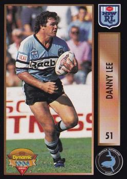 1994 Dynamic Rugby League Series 1 #51 Danny Lee Front